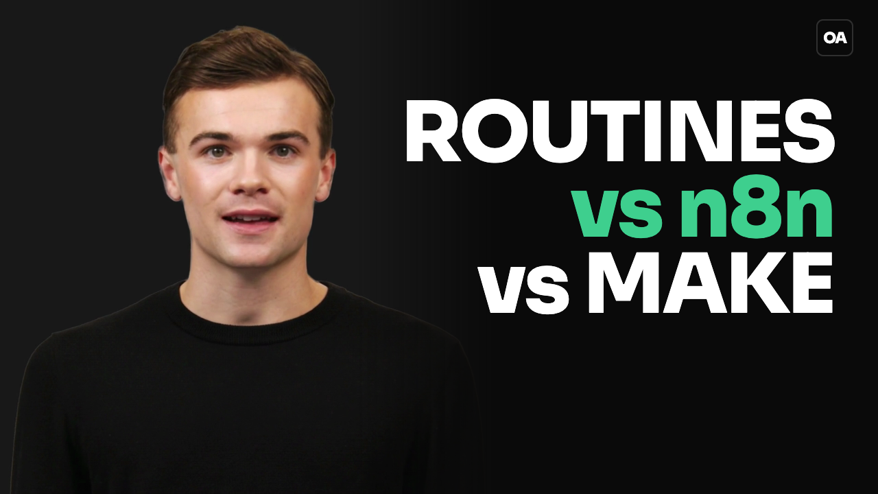 Claude Routines vs n8n vs Make.com: when to reach for which